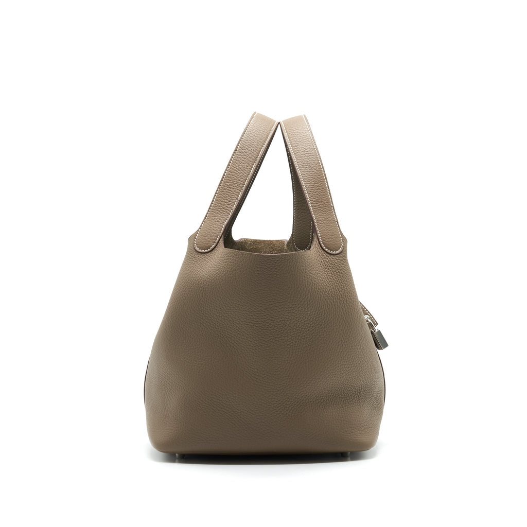 HERMES PICOTIN LOCK 22 ETOUPE SHW