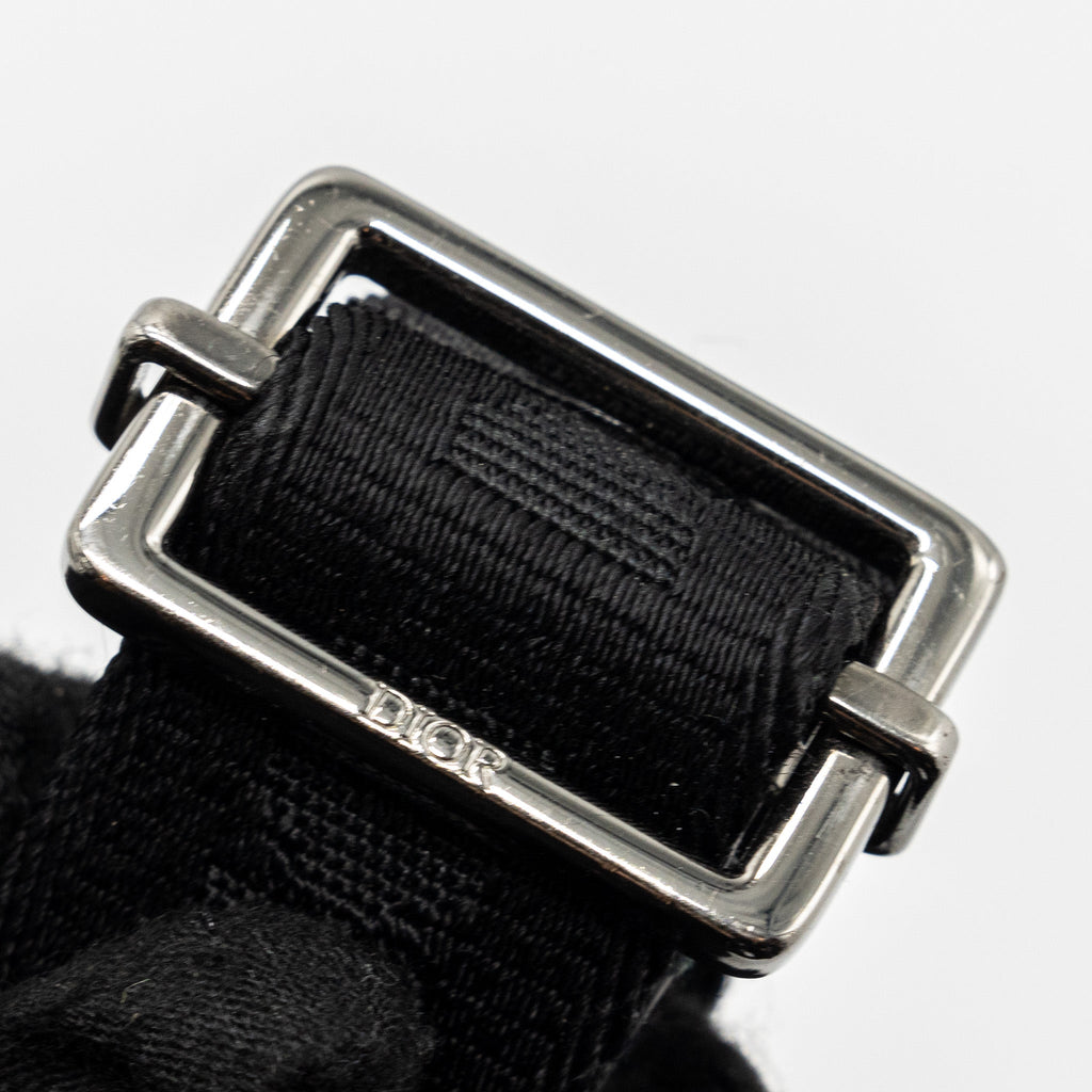 DIOR POUCH WITH STRAP BLACK DIOR OBLIQUE JACQUARD SHW