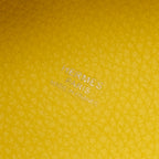 HERMES PICOTIN 18 LOCK BAG CLEMENCE / SWIFT LIMONCELLO / ORANGE SHW