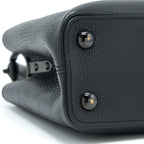LOUIS VUITTON CAPUCINES BB TAURILLON SO BLACK WITH BLACK HARDWARE