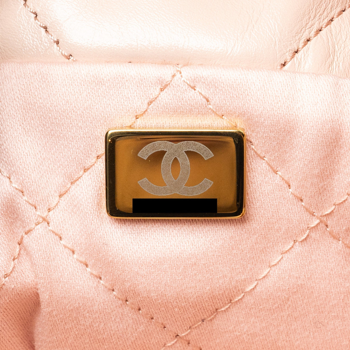 CHANEL MINI 22 BAG SHINY CALFSKIN PINK GHW (MICROCHIP)
