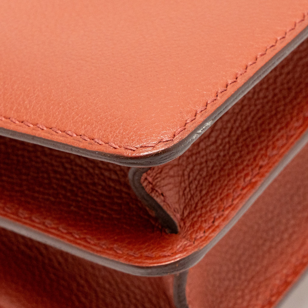 Hermes Roulis 23 Evercolor Brique GHW
