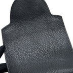 LOUIS VUITTON CAPUCINES BB TAURILLON SO BLACK WITH BLACK HARDWARE
