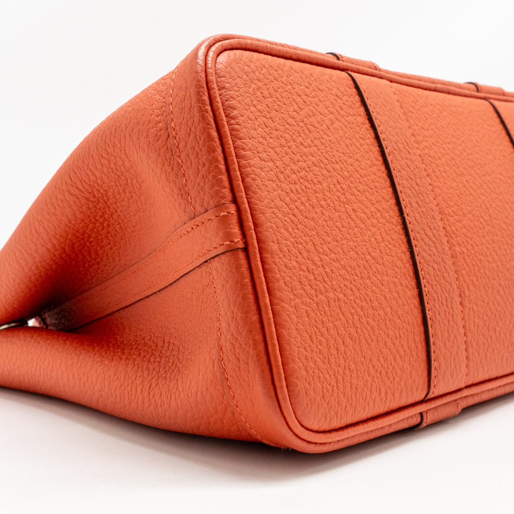 Hermes Garden Party 30 Negonda Orange SHW