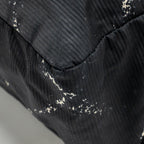 Chanel vintage old travel line backpack nylon black SHW