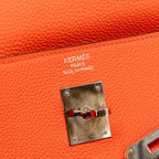 Hermes kelly 35 togo capucine SHW