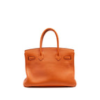 Hermes birkin 30 togo orange SHW