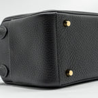 HERMES MINI LINDY II CLEMENCE BLACK GHW