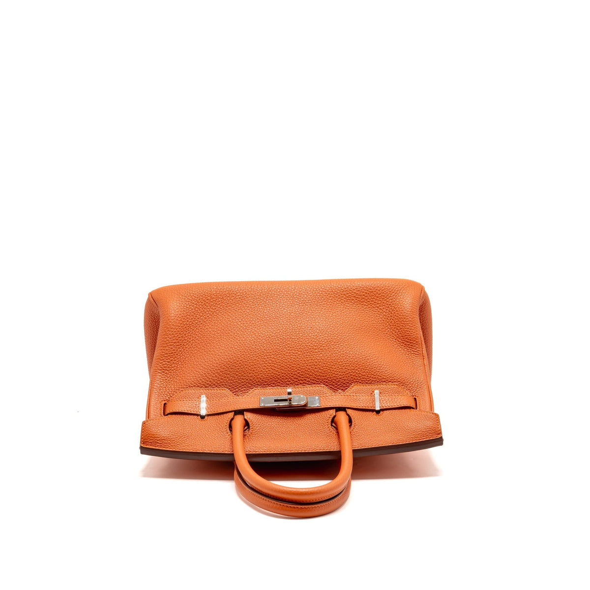 Hermes birkin 30 togo orange SHW