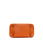 Hermes birkin 30 togo orange SHW