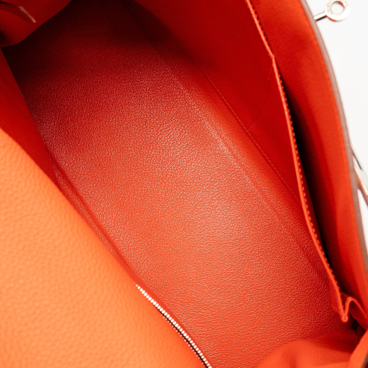 Hermes kelly 35 togo capucine SHW