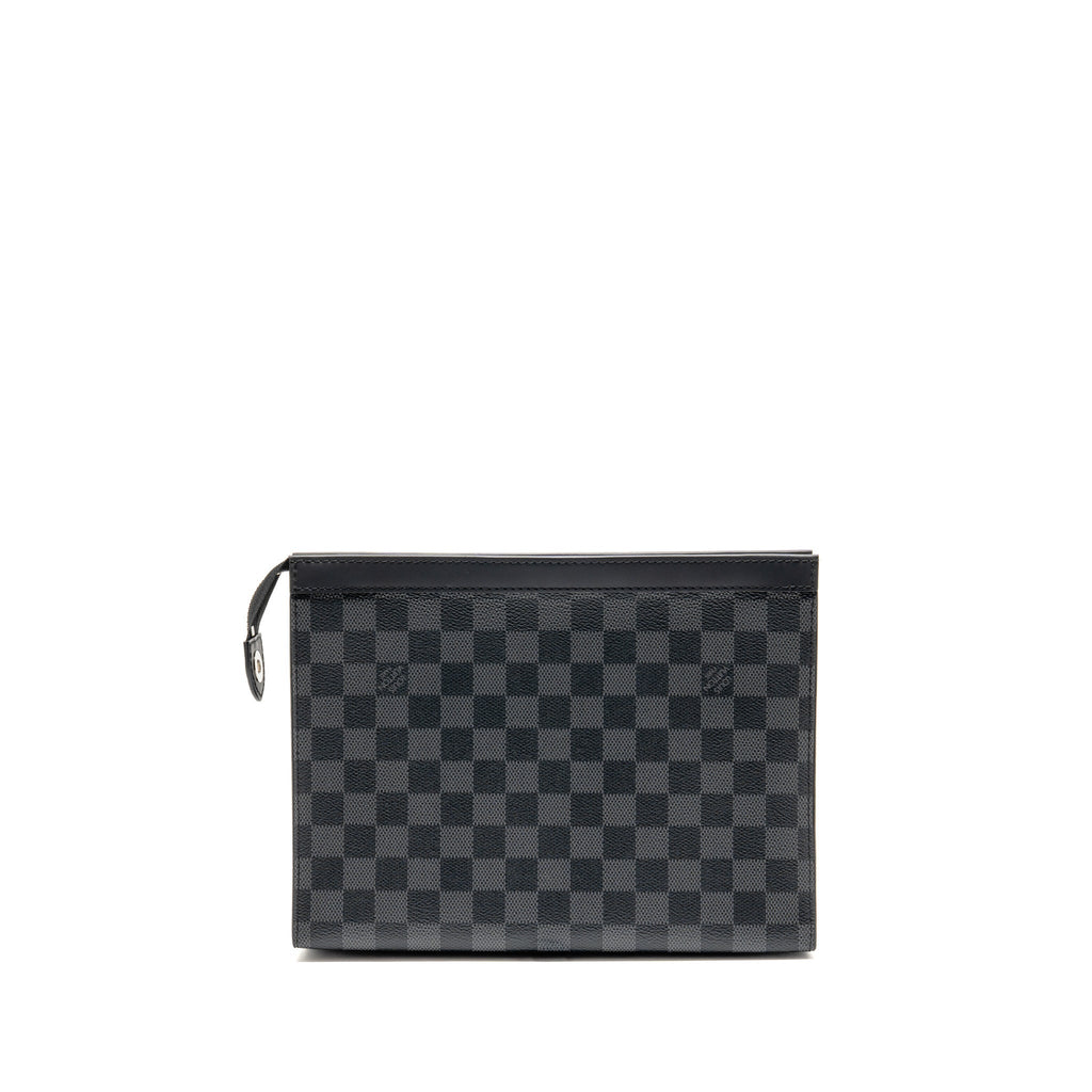 Louis Vuitton Pochette Voyage Damier Graphite Canvas Black SHW