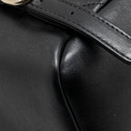 CHANEL 24P MINI DUMA BACKPACK CALFSKIN BLACK LGHW (MICROCHIP)