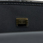 CHANEL 22K LARGE BACKPACK PATENT BLACK BRUSHED GHW (MICROCHIP)
