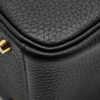 HERMES MINI LINDY II CLEMENCE BLACK GHW