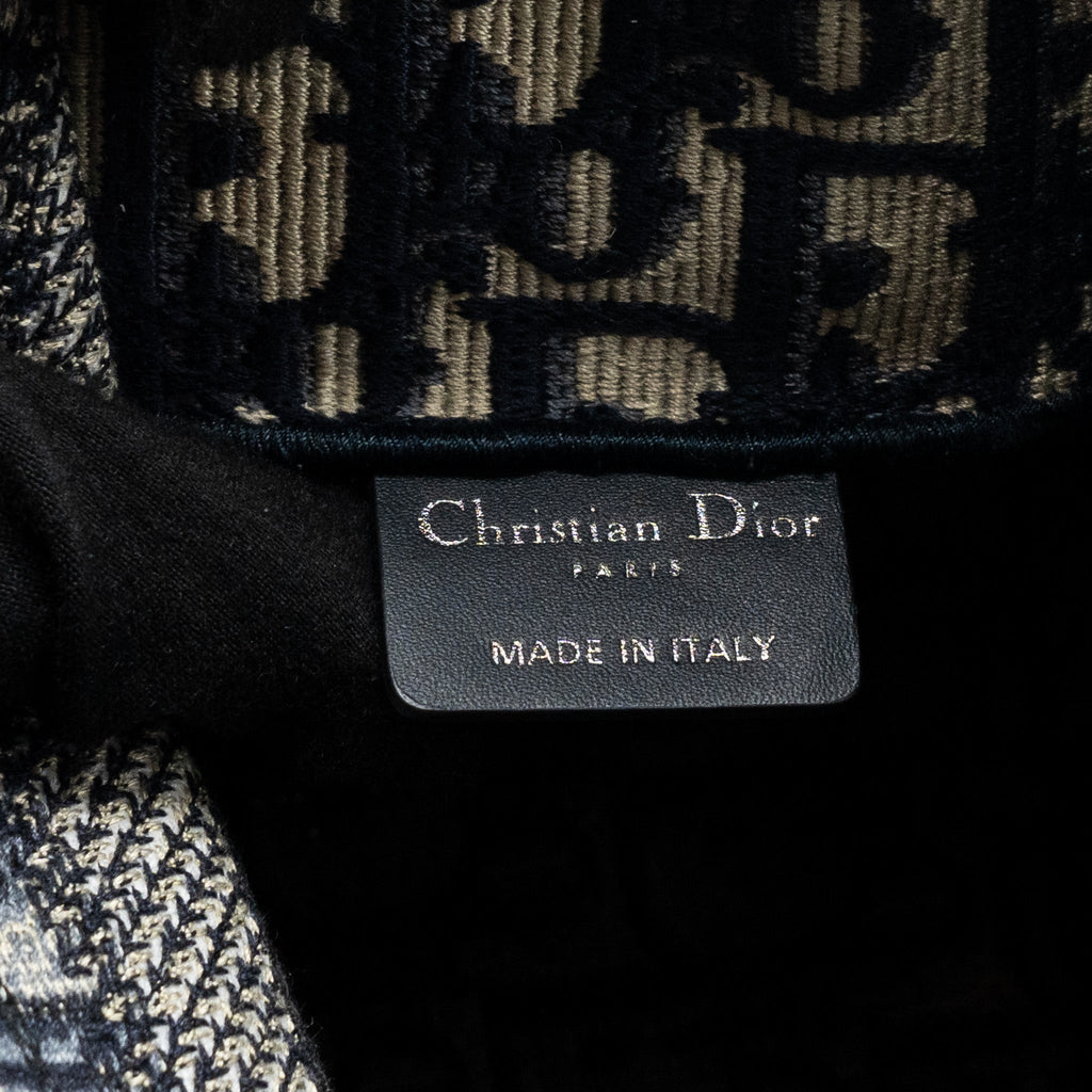 DIOR DIORCAMP MESSENGER BAG BLUE OBLIQUE EMBROIDERY SHW
