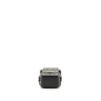 Chanel plexiglass crystal robot Minaudiere evening bag black SHW