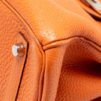 Hermes birkin 30 togo orange SHW