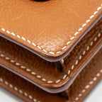 Hermes Mini Roulis Barenia Faubourg 34 Fauve Gold LGHW