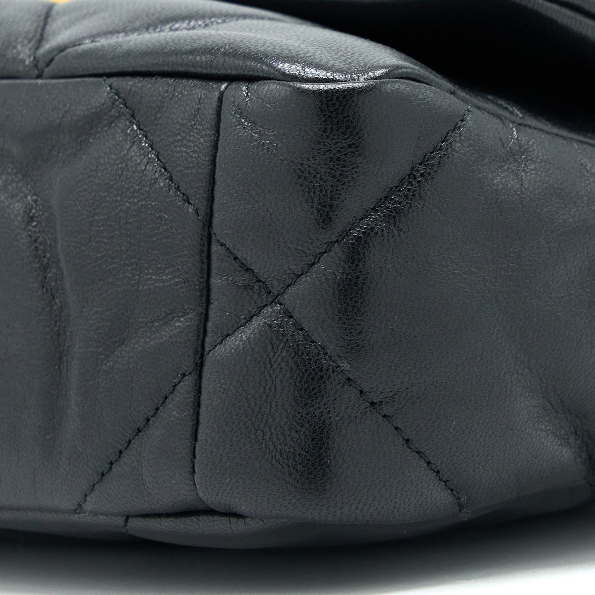 CHANEL SMALL 19 BAG GOATSKIN BLACK MULTICOLOURED HARDWARE