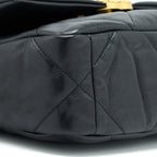 CHANEL SMALL 19 BAG GOATSKIN BLACK MULTICOLOURED HARDWARE