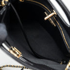 CHANEL 23A MINI 31 BAG CALFSKIN BLACK LGHW(MICROCHIP)