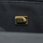 CHANEL 22K TOP HANDLE MESSENGER BAG CAVIAR BLACK BRUSHED GHW (MICROCHIP)