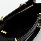 CHANEL GRAND SHOPPING TOTE CAVIAR BLACK GHW