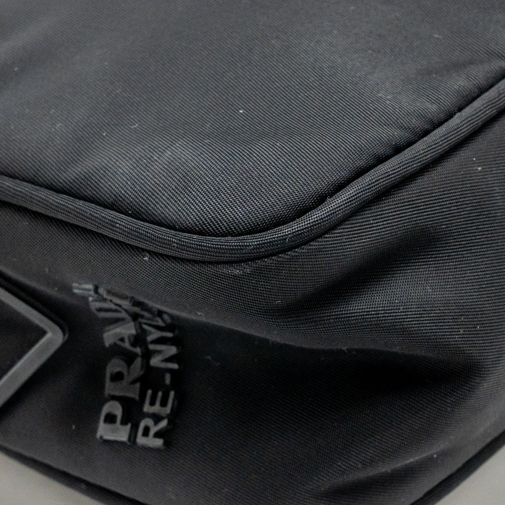 Prada Re-Edition 2000 Re-Nylon Mini Bag Black SHW
