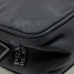 Prada Re-Edition 2000 Re-Nylon Mini Bag Black SHW