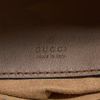 GUCCI GG MARMONT MINI BUCKET DARK BEIGE GHW
