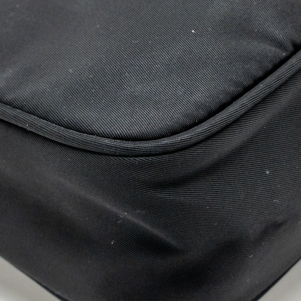 Prada Re-Edition 2000 Re-Nylon Mini Bag Black SHW
