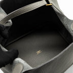Hermes Picotin 22 Lock Bag Clemence Gris Meyer GHW