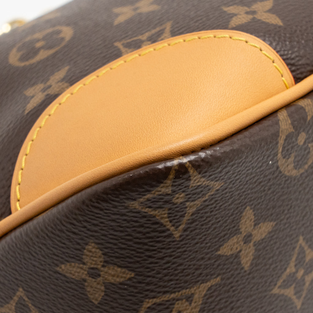 Louis Vuitton Boulogne PM Monogram Canvas/Leather Natural GHW