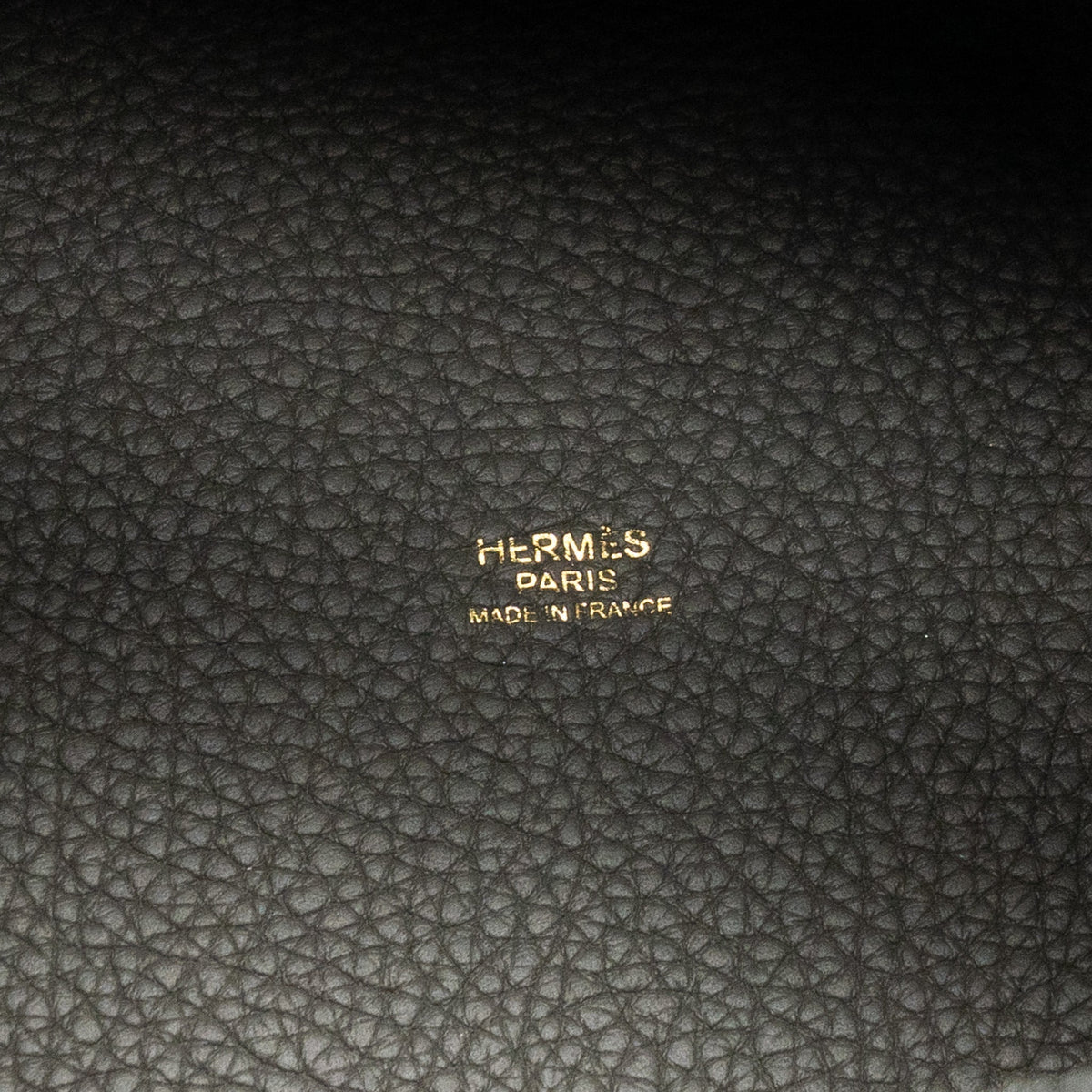HERMES PICOTIN 22 LOCK BAG CLEMENCE GRIS MEYER GHW