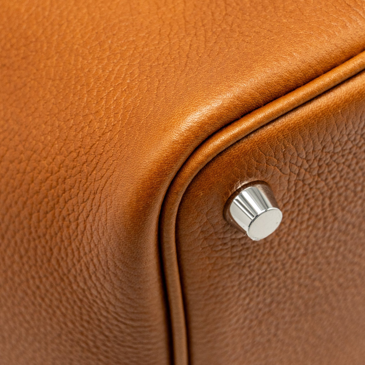 Hermes Picotin 18 lock bag Barenia Faubourg Fauve SHW