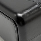 Chanel Gabrielle Backpack Aged Calfskin BLACK Multicolour Hardware