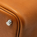 Hermes Picotin 18 lock bag Barenia Faubourg Fauve SHW