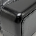 Chanel Gabrielle Backpack Aged Calfskin BLACK Multicolour Hardware
