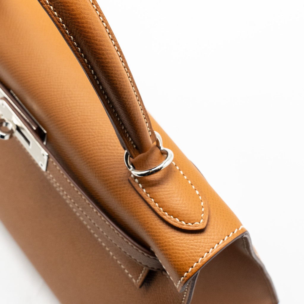 Hermes Kelly 28 Epsom Gold SHW