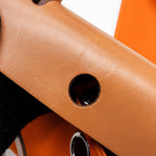 Hermes Herbag 31 Zip Bag Canvas/Hunter Orange SHW