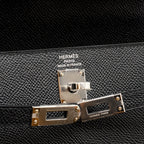 Hermes kelly 25 Epsom black SHW