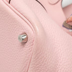 Hermes Picotin 18 Lock Bag Clemence Rose Sakura SHW