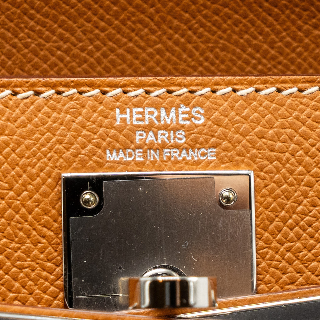 Hermes Kelly 28 Epsom Gold SHW