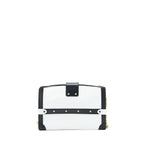 LOUIS VUITTON TRUNK CLUTCH EPI BLACK/WHITE GHW