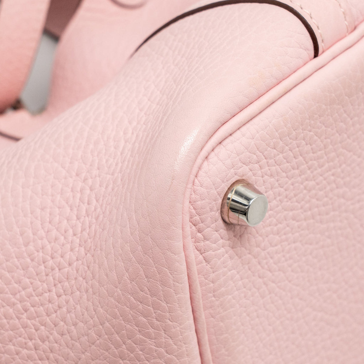 Hermes Picotin 18 Lock Bag Clemence Rose Sakura SHW