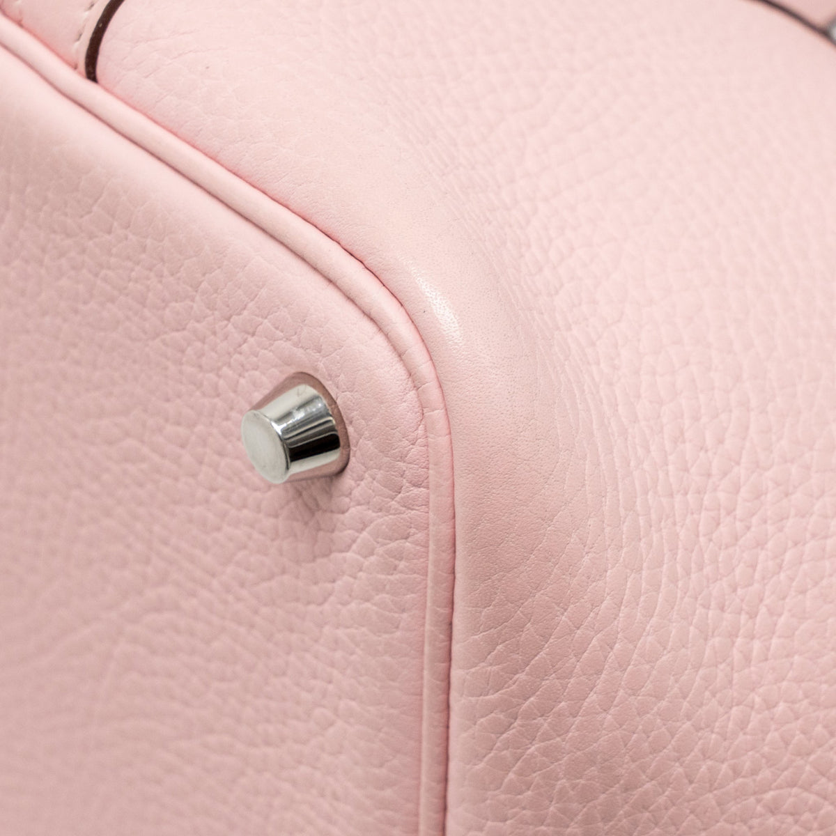 Hermes Picotin 18 Lock Bag Clemence Rose Sakura SHW