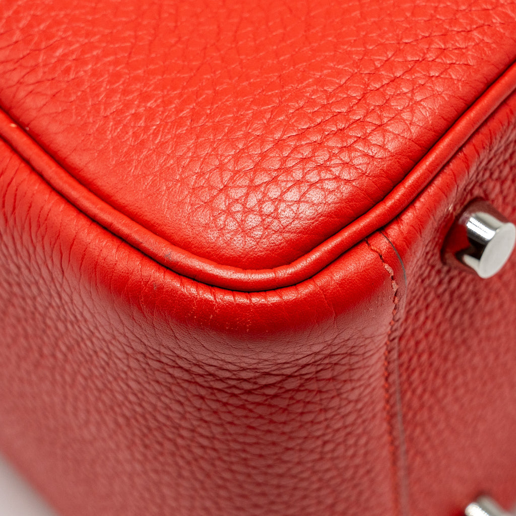 Hermes Lindy 26 Clemence rouge tomate SHW