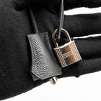 Hermes kelly 25 Epsom black SHW