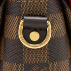 LOUIS VUITTON CROISETTE DAMIER EBENE CANVAS GHW